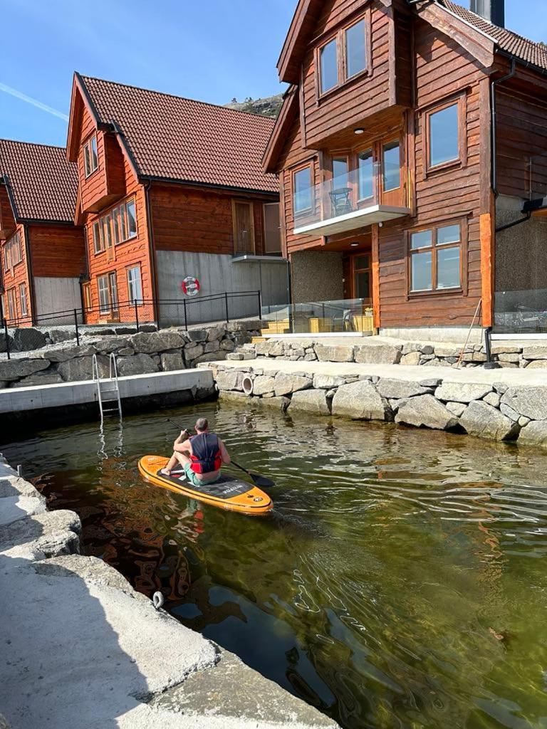 Preikestolen Panorama - Seaside Apartments 요플란드 외부 사진